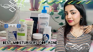 ₊˚⊹♡ 🎀My Tried and Tested best moisturisers for (Sensitive )Acne Prone skin₊˚⊹♡ 🎀