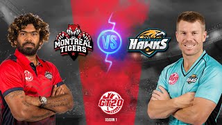 Montreal Tigers  VS Winnipeg Hawks | Highlights  2018 | GT20 Canada