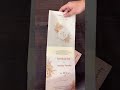 KL2090 Translucent Cover Paper Wedding Invitation Card