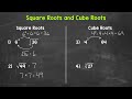 square roots and cube roots math with mr. j