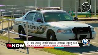 St. Lucie County Sheriff's school resource deputy plan