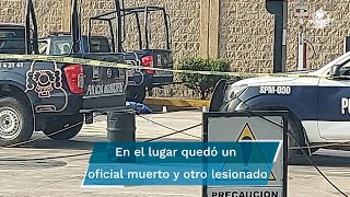 Balean a policías mientras lavaban su patrulla en el Edomex