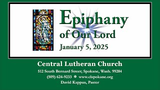 Worship Service  --  Epiphany of Our Lord