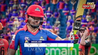 Sharjeel Khan Super Batting 60 Runs 25 balls Against Sunrises Hyderabad | Cricket 19
