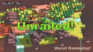 Uncut Gameplay! | Unrailed! - (with Fuzzman02, Moondust and L.Evan)