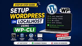 How to Setup WordPress on Localhost Using WP CLI | Install WordPress with WP CLI in 5 Min