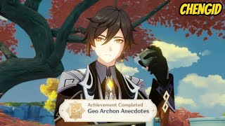 Hidden Achievement : Geo Archon Anecdotes - Genshin Impact