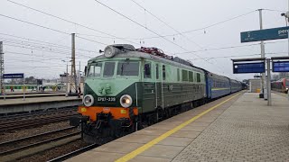 EP07 339 z IC Kyiv express zjeżdza na Grochów (opis)