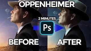 Cinematic Color | Openheimer | Openheimer Movie | Cillian Murphy | Photoshop AI | Arham Studios