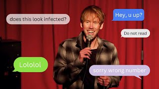 Reading Strangers Texts | Stand Up Comedy