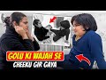 GOLU KI WAJAH SE CHEEKU GIR GAYA | Chiku Malik Vlogs