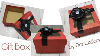 Cara Membuat Kotak Kado Seperti di Gift Shop| Tutorial Kotak Kado Mewah | DIY Gift Box Easy