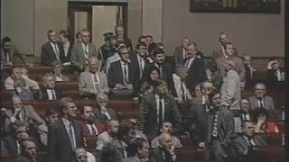 4 czerwca 1992 - wotum nieufności wobec rządu Jana Olszewskiego (debata i głosowanie)