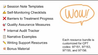 Writing ABA Session Notes Ultimate Resource!