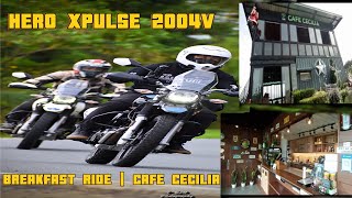 HERO XPULSE 200 4v | BREAKFAST RIDE MARILAQUE | CAFE CECILIA TANAY@migomoto477