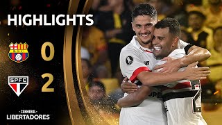 BARCELONA vs. SÃO PAULO | HIGHLIGHTS | CONMEBOL LIBERTADORES 2024