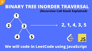 Binary Tree Inorder Traversal | Leetcode | JavaScript
