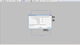 LTSpice: sweep resistance using .step