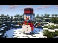 Minecraft | How to Build a Snowman ⛄ | Build Tutorial