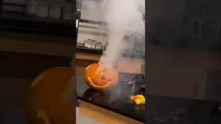 The Exploding Pumpkin Experiment (with Sodium)