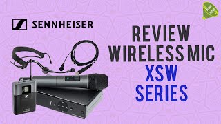 Review Set Wireless Mic (Mikrofon Tanpa Wayar) Sennheiser XSW Series - Full