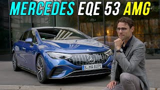 Mercedes EQE 53 AMG driving REVIEW - how good is the AMG EV?