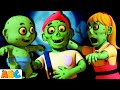 3D SCARY ZOMBIE FAMILY SONG | Halloween Spooky Songs For Children by @AllBabiesChannel