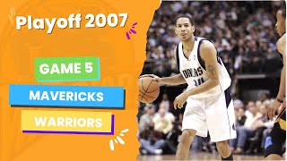 Golden State Warriors vs. Dallas Mavericks, NBA Playoff G5, Full Game, May 1, 2007