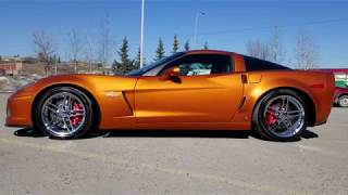 2008 Chevrolet Corvette Z06 Atomic Orange - Only 14,200 KMS