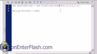 ActionScript 3 Basics Tutorial : Filters