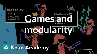 Games and modularity | Intro to CS - Python | Khan Academy