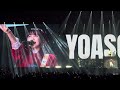 yoasobi 舞台に立って 241226 《yoasobi live in hong kong 2024》 fancam