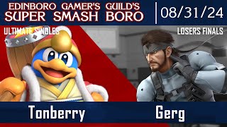 Smash Boro 70 L.Finals - Tonberry (Dedede) Vs. Gerg (Snake) - Ultimate