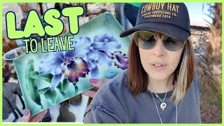 Last TO LEAVE at the Antique Flea Market | Thrift With Me | Reselling