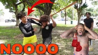 KING CID VS SMOOTH GIO FIGHT!!!!! (REACTION)