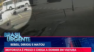 Bebeu, dirigiu e atropelou duas vezes: motorista é preso em flagrante | Brasil Urgente