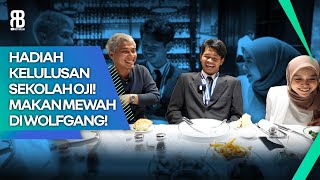 HADIAH OJI LULUS SEKOLAH MAKAN DI WOLFGANG! , BILLAR DAN LESTI SUPPORT OJI KULIAH!