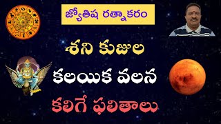 శని కుజుల కలయిక వలన కలిగే ఫలితాలు || Saturn Mars Combination Results !!!