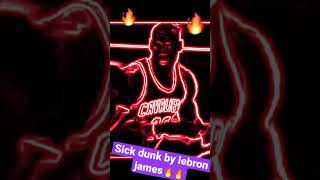 SICK DUBK BY LEBRON JAMES#foryou #basketball #legend #lebronjames #nba #kingjames