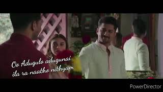 Manasu maree video song with lyrics|V|Nani|sudeer babu|nivedha Thomas|aditi