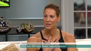 Elin har obotlig lungcancer – är trots det i sitt livs form  | Malou Efter tio | TV4 & TV4 Play