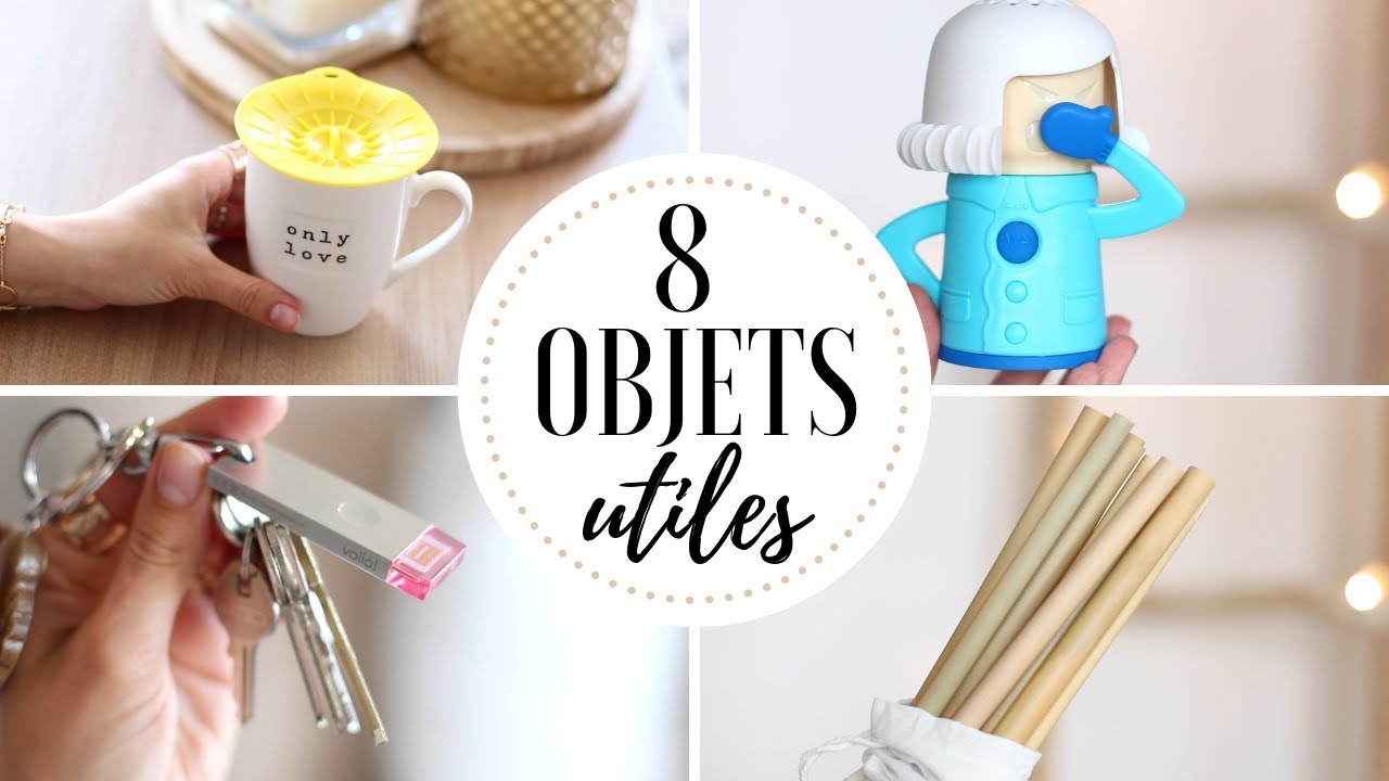 8 Objets Utiles Au Quotidien - 2ème édition - YouTube