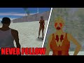 NEVER Follow The Beach girl😱 In GTA San andreas (creepy easter egg)