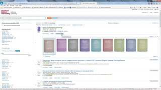 Finding a book using Library Search