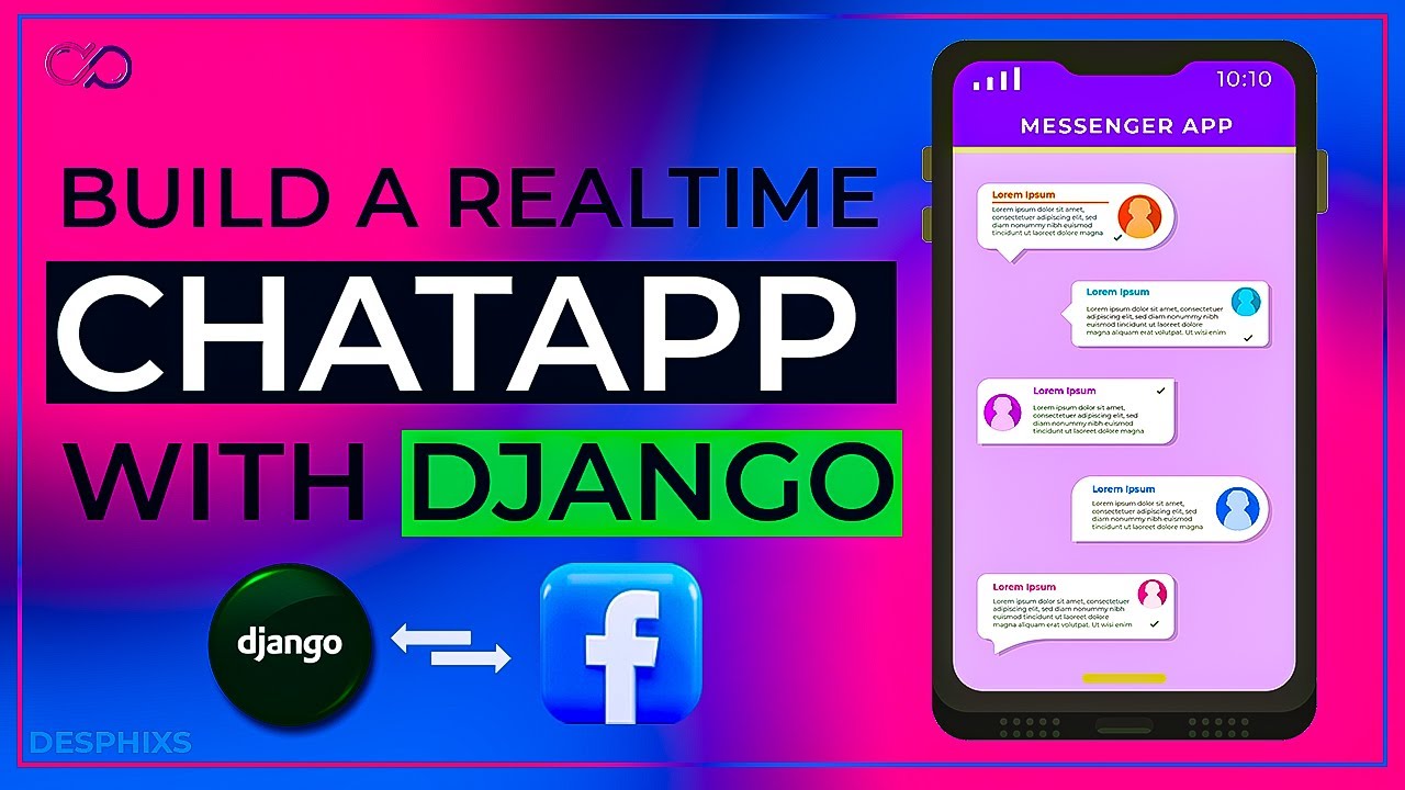 How To Build A Realtime Chat App With Django - YouTube