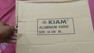 kiam aluminiam kari kucar unboxing