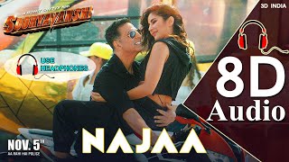 8D Audio | Najaa - Sooryavanshi | 3D Songs | Akshay Kumar, Katrina Kaif | Najaa 8D Song | 3D INDIA