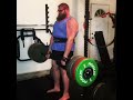 850lbs axle deadlift