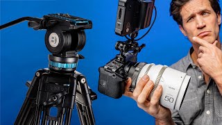 Benro KH Video Tripods: Perfect for Sony FX3 and FX30 Mirrorless Cameras