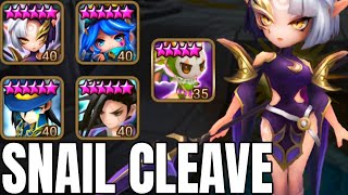 WTF Snail Cleave with SIGE \u0026 AQUILA - Summoners War